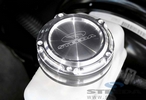 Steeda Billet Mustang Brake Cap Cover - Steeda Logo (05-14)